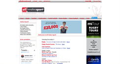 Desktop Screenshot of allwalessport.co.uk